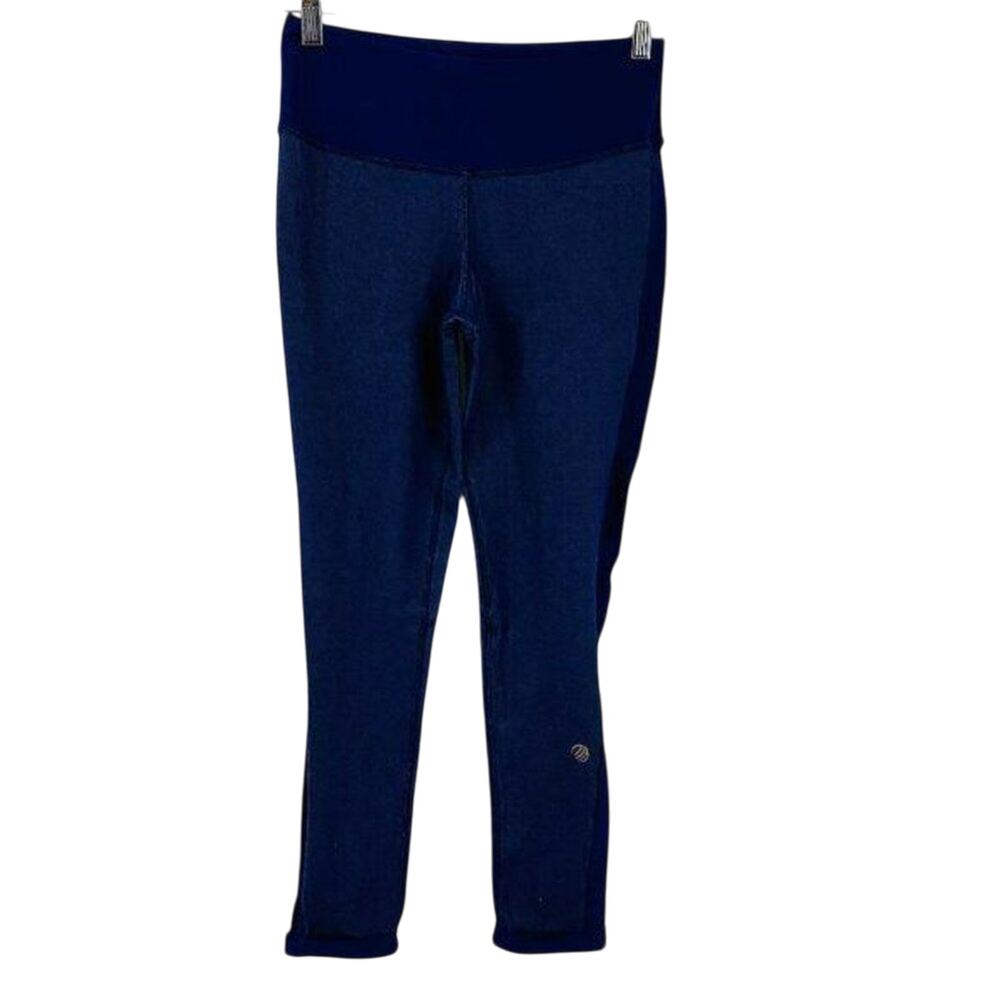 MPG Cuffed Denim Legging Night Purple Womens Small